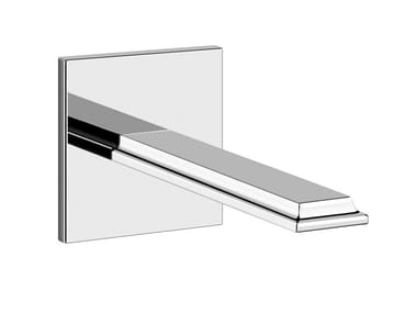 ELEGANZA - Wall-mounted metal sink spout by Gessi