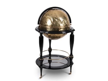 EQUATOR GLOBE GOLD - Brass bar cabinet by Boca do Lobo