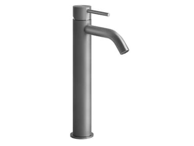 FLESSA - Countertop stainless steel washbasin mixer without waste by Gessi