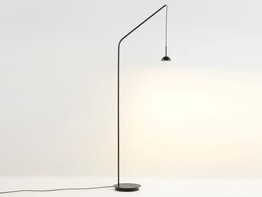 CUPOLINA - LED reading metal floor lamp by Estiluz