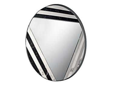 GALDOR - Wall-mounted marble mirror by Visionnaire