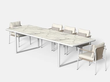 TRESS? - Rectangular garden table by Talenti