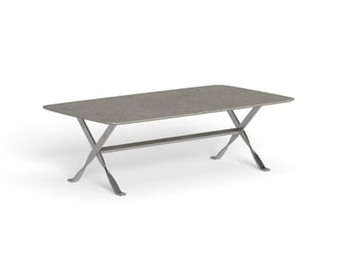 GEORGE - Rectangular garden side table by Talenti