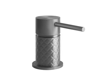 INTRECCIO - Deck-mounted stainless steel remote control tap by Gessi