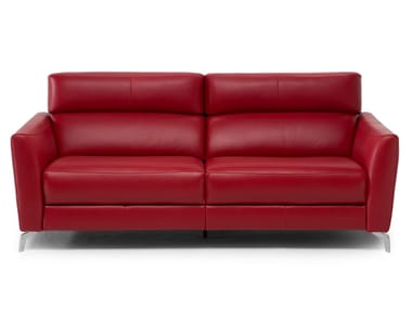 STAN - Recliner leather sofa by Natuzzi Italia