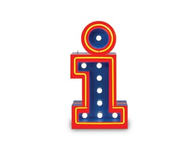 LETTER I - Light letter by Delightfull