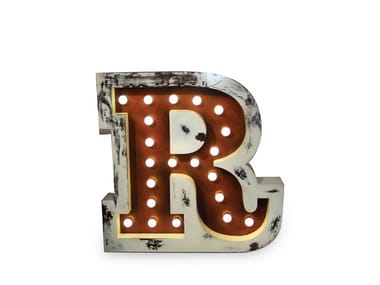LETTER R - Light letter by Delightfull