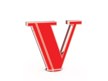 LETTER V - Light letter by Delightfull