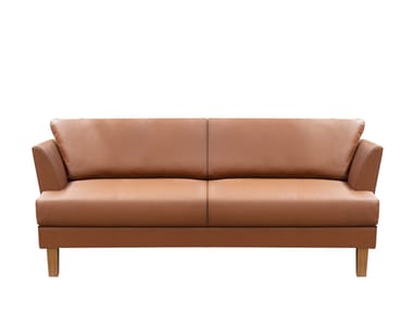 LORD GERRIT 2 - 3 seater leather sofa by Tonon