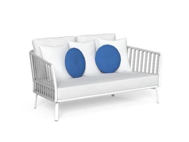 MILO - 2 seater garden sofa with removable cover by Talenti