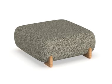 MILOS - Square fabric garden pouf by Vondom