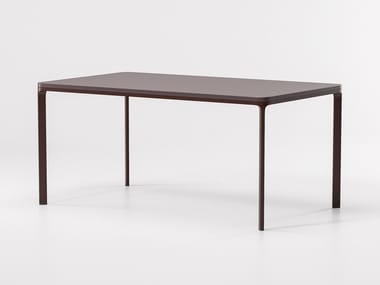 PARK LIFE - Rectangular aluminium garden table by Kettal