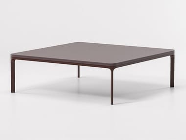 PARK LIFE - Low square stone coffee table by Kettal