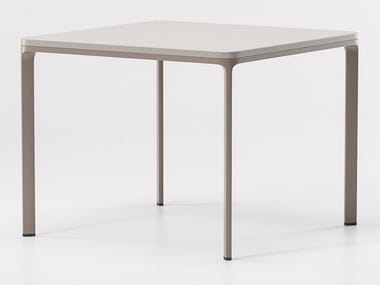 PARK LIFE - Square stone garden table by Kettal