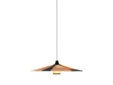 PARROT - LED abacá pendant lamp by Forestier