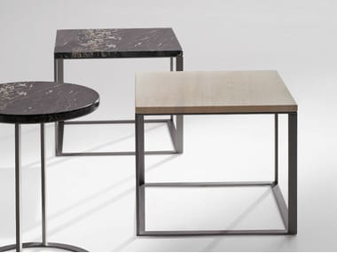 LITHOS - Square coffee table by Maxalto
