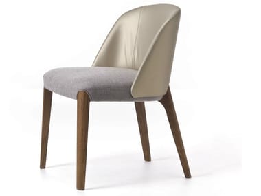 BELLEVUE 01 - Upholstered restaurant chair by Very Wood