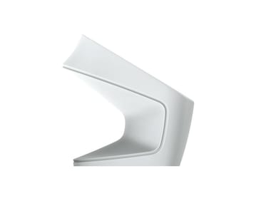 UFO - Cantilever garden easy chair with armrests by Vondom