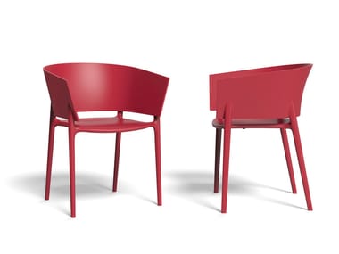 AFRICA - Garden chair with armrests by Vondom