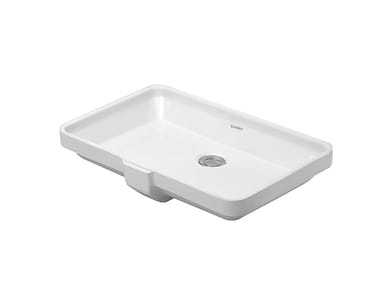 2ND FLOOR - Undermount ceramic washbasin by Duravit