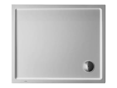 STARCK - Rectangular acrylic shower tray by Duravit