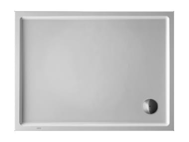 STARCK - Rectangular acrylic shower tray by Duravit