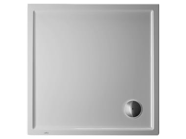 STARCK - Square acrylic shower tray by Duravit