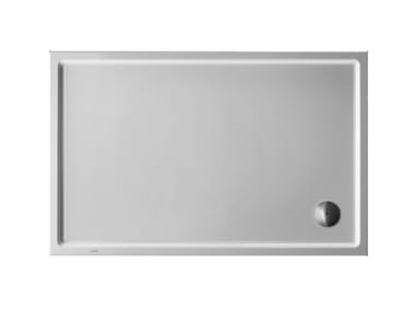 STARCK - Rectangular acrylic shower tray by Duravit