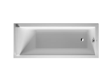 STARCK - Rectangular acrylic bathtub by Duravit