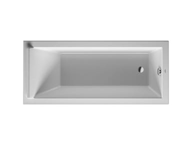 STARCK - Rectangular acrylic bathtub by Duravit
