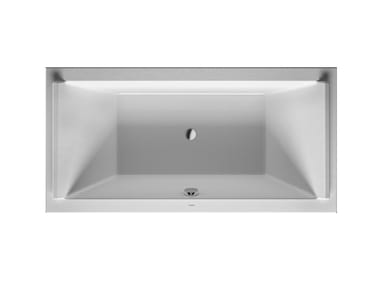 STARCK - Rectangular acrylic bathtub by Duravit
