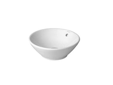 BACINO - Countertop round washbasin with overflow by Duravit