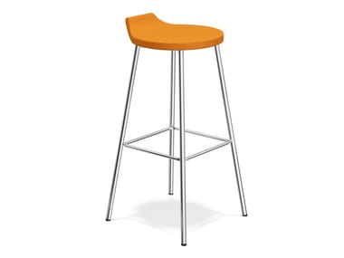 RAVELLE III - Fabric barstool by Casala