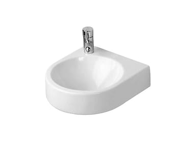 ARCHITEC - Ceramic handrinse basin round by Duravit