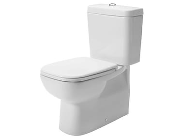D-CODE - Close coupled ceramic toilet by Duravit