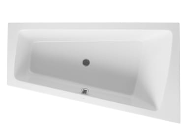 PAIOVA - Built-in corner bathtub by Duravit