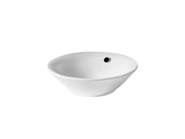 STARCK 1 - Countertop ceramic washbasin by Duravit
