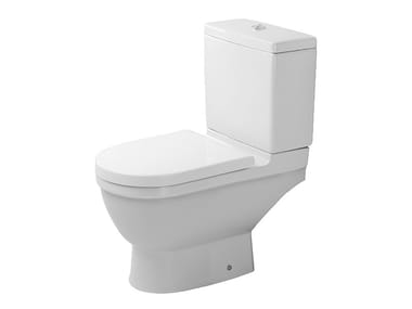 STARCK 3 - Close coupled ceramic toilet by Duravit