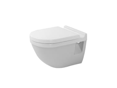 STARCK 3 - Wall-hung ceramic toilet by Duravit