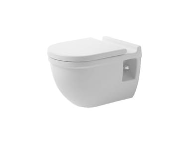 STARCK 3 - Wall-hung ceramic toilet by Duravit