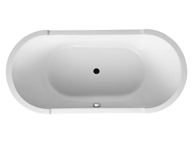 STARCK - Freestanding oval bathtub by Duravit