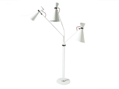 SIMONE - Brass floor lamp by Delightfull