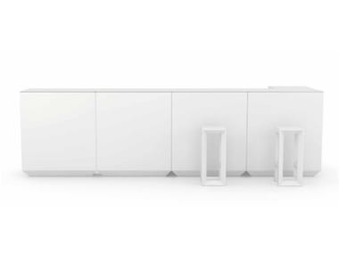 VELA - Illuminated bar counter by Vondom