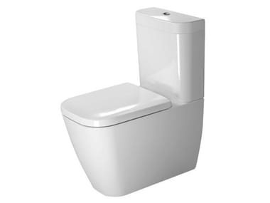HAPPY D.2 - Close coupled ceramic toilet by Duravit