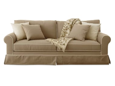 RIVOLI - 3 seater fabric sofa with removable cover by Cantori
