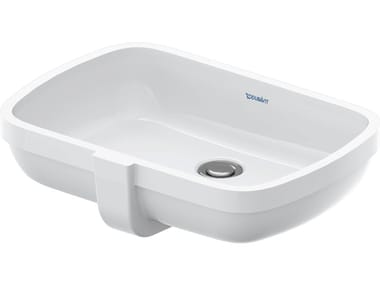 QATEGO - Undermount rectangular washbasin by Duravit