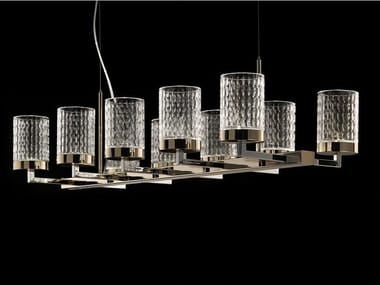 QUARZO 725/L10 - LED crystal chandelier by Italamp