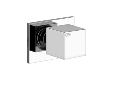 RETTANGOLO - Manual brass diverter by Gessi