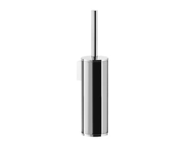 RILIEVO - Wall-mounted brass toilet brush by Gessi