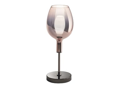 ROS? CORDLESS - LED glass table lamp by Italamp